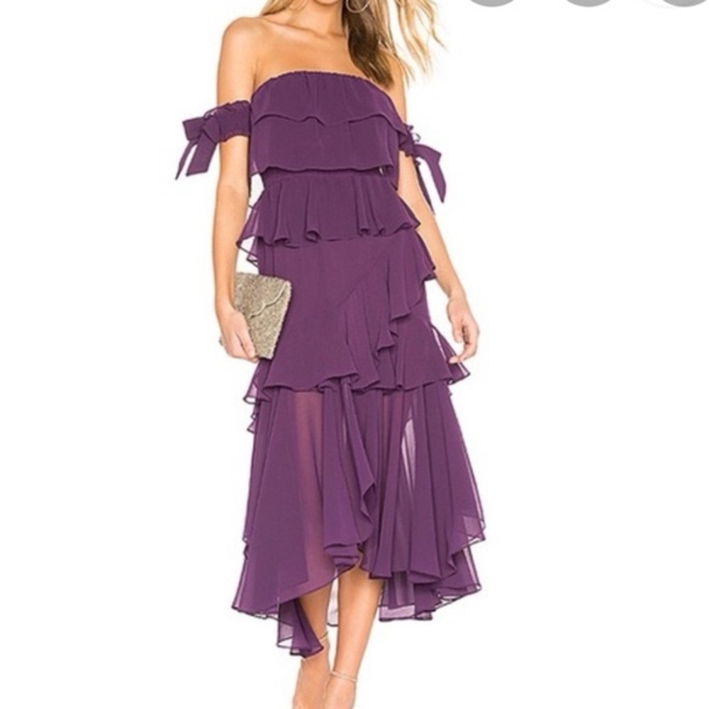 Revolve Misa Los Angeles Purple Dress XS - Picture 4 of 6